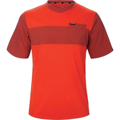 Camiseta Dakine Vectra SS laranja ciclismo MTB - Masculina pequena - Imagem 1 de 4