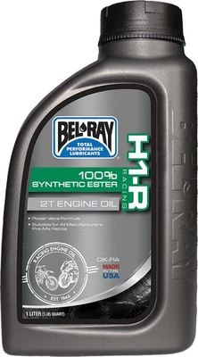 BEL-RAY H1-R RACING 100% SYNTHETIC - OIL H1-R SYN 2T 99280-B1LW - Image 1 of 2