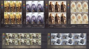 NUEVA ZELANDA 2003 El Señor de los Anillos: El Retorno del Rey, Juego de 6 Bloques de Placas CTO - Imagen 1 de 3