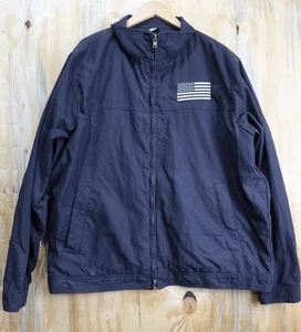 Chaqueta negra ligera táctica negra Rothco con parche de bandera americana 3XL - Imagen 1 de 10