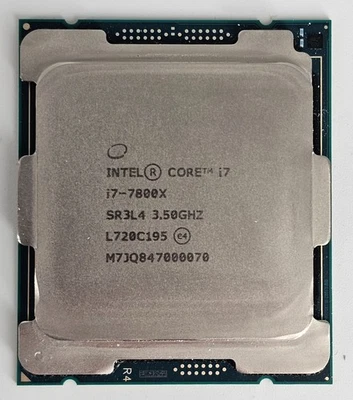 Intel i7-7800X - Six Core CPU @ 3.50GHz to 4.00GHz - LGA 2066 7th Gen Processor - Image 1 of 2