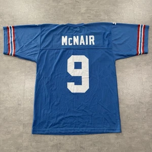 Steve McNair 1995 Rookie Houston Oilers Vintage Starter Jersey Tennessee 1990s - Picture 1 of 16
