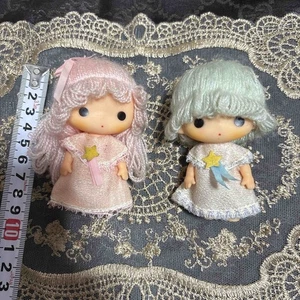 Showa Retro Sanrio Little Twin Star Kikirara Soft Vinyl Puppe - Bild 1 von 10
