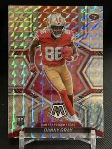 DANNY GRAY 2022 Panini Mosaic Football MOSAIC PRIZM Parallel RC #338 49ers - Picture 1 of 2