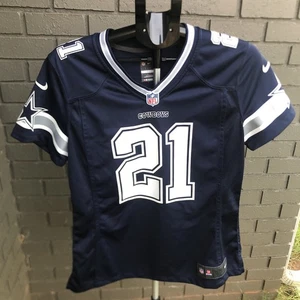 Camiseta deportiva Nike On Field Ezekiel #21 Elliott Dallas Cowboys juvenil grande azul marino - Imagen 1 de 15