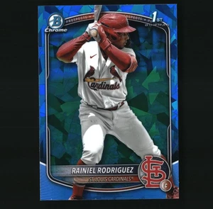 2025 Bowman Chrome Sapphire 1st Rainiel Rodriguez St. Louis Cardinals - Bild 1 von 2