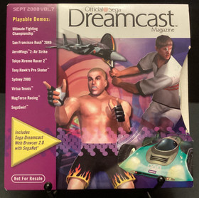 Sega Dreamcast Magazine, Vol. 7 - September 2000 - Demo Disc