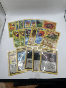 Lot Of 18, 1999 Pokémon Fossil 1st Edition - Base & Trainer - Picture 1 of 6