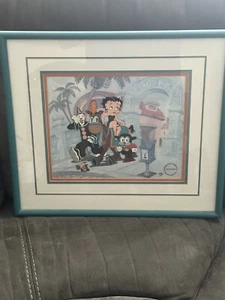 Betty Boop & Friends - handbemalt limitierte Auflage Animation Cel Custom Frame mit Echtheitszertifikat - Bild 1 von 13