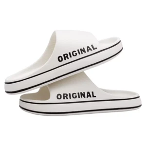 Summer Cool Women Men Slippers Soft Sandals Women Beach Casual Shoes Light EVA S - Picture 1 of 8