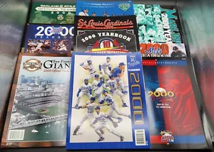 Yearbooks: Braves, Royals, Angels, A's, Marlins, Giants, Mets, Cardinals, Padres - Picture 1 of 8