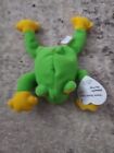 Ty Beanie Babie Green And Yellow 8In Smoochy Frog