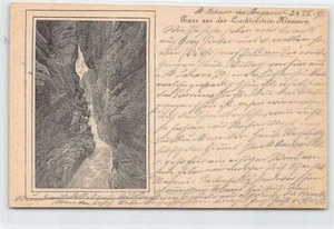 Österreich - Gruss aus den Liechtenstein-Klammen (S) Jahr 1893 - Picture 1 of 2