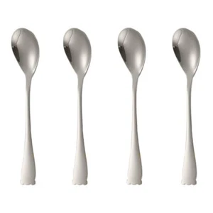 Stainless Steel Mini Coffee Espresso Spoon Dessert Teaspoons Small Soup Spoon... - Picture 1 of 5