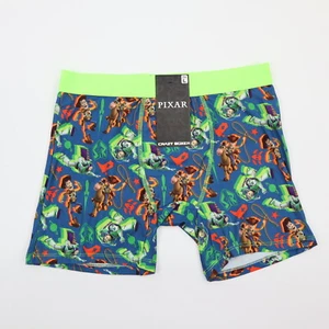Crazy Boxer Brief Pixar Toy Story Buzz Woodie Men's Novelty Underwear L (36-38") - Picture 1 of 4