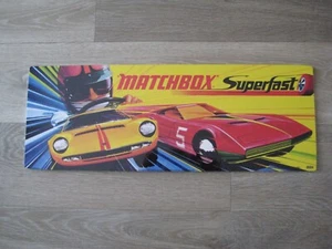 Matchbox Superfast 1971  Reproduction Quality Sign 52cm 20.5 inch Lesney Era e - Picture 1 of 2