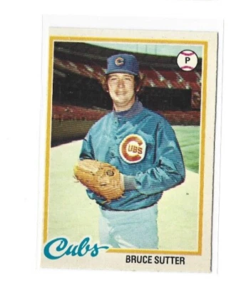 1978 O-Pee-Chee #196 Bruce Sutter NMMT - Image 1 of 2