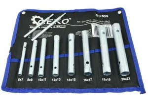 Rohr Steckschlüssel Satz 8-tlg 6-22mm  Rohrsteckschlüssel Rohrschlüssel Set  - Bild 1 von 4