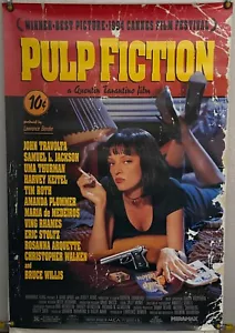 PULP FICTION GEROLLT ORIGINAL EINBLATT FILMPOSTER SAMUEL L. JACKSON (1994) - Bild 1 von 3