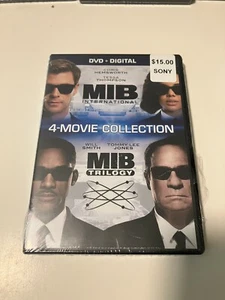 Men In Black 1 2 3 + MIB International 4 Movie Collection (DVD + DG) New - Picture 1 of 2