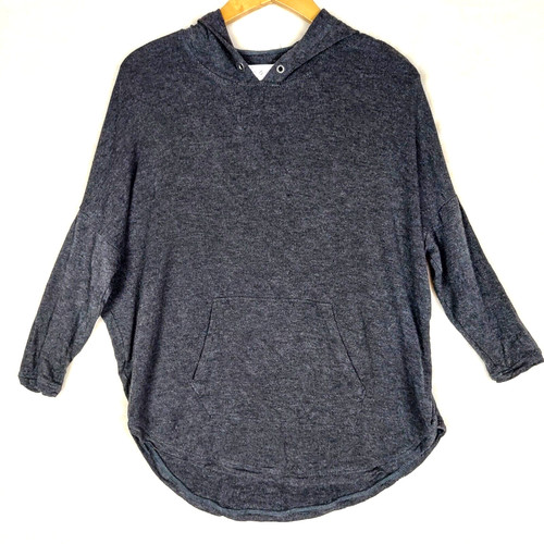 VETEMENTS Felpa con cappuccio Lou and Grey donna XSmall grigia elasticizzata tasca manica lunga guscio morbido