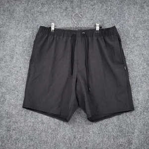 O Neill Swim Shorts Mens XL Extra Large Black Hybrid Trunks Board Surf Stretch - Picture 1 of 10