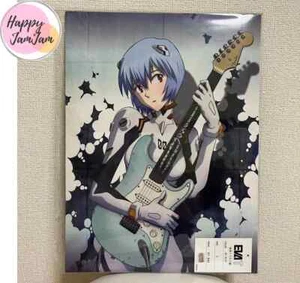Camiseta Fender U.S.A. Evangelion 2.0 S Rei Ayanami Guitarra Pick EVA T STORE - Imagen 1 de 12