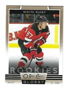 2019-20 O-Pee-Chee Glossy Rookies Gold Nikita Gusev - Picture 1 of 1