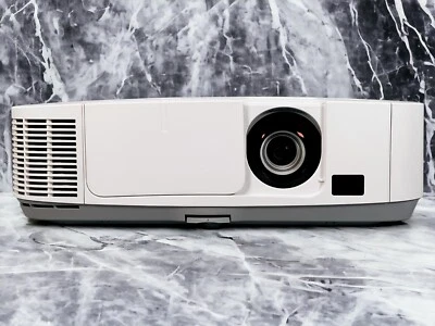 NEC P401W 3LCD Projector 4000 Lumens HD, Accessories: HDMI, Remote, Power Cable - Image 1 of 4