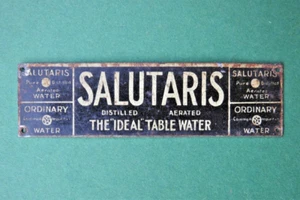 BASSETT LOWKE LTD 1920ER O STÄRKE BINNBAHN SCHILD ""SALUTARIS"" TISCHWASSER - Bild 1 von 3