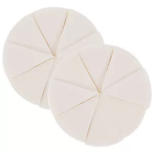 2 Sets Large Triangular Makeup Sponges Cosmetic Wedge Triangle Wedges Puff Miss - Picture 1 of 12