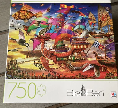 Rompecabezas Hasbro Big Ben The Flight 750 piezas "27 x 20" Foto 1 de 4