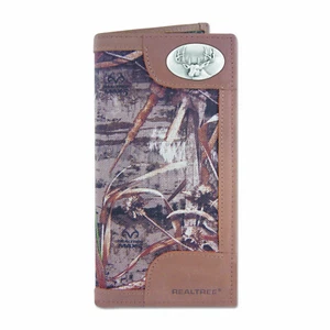 ZEP PRO DEER BUCK Long Roper REALTREE MAX5 Camo Wallet - Picture 1 of 4
