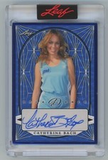 Catherine Bach 2023 Leaf Decadence Pop Century Autograph #BA-CB1 Blue Auto 6/8