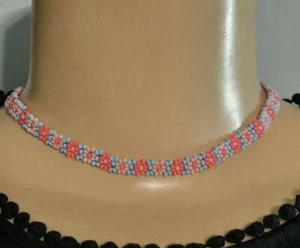 Beautiful Jewelry Mexican Huichol Art Gargantilla/choker - Picture 1 of 2