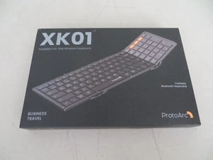 ProtoArc XK01 - Foldable Bluetooth Keyboard - Wireless Portable - NEW OPEN BOX - Picture 1 of 3