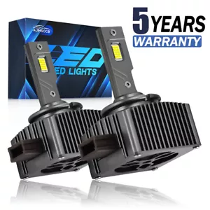 120W 24000LM D1R D1S LED Headlight Bulbs 10000K Xenon White Replace Xenon Lamps - Picture 1 of 12
