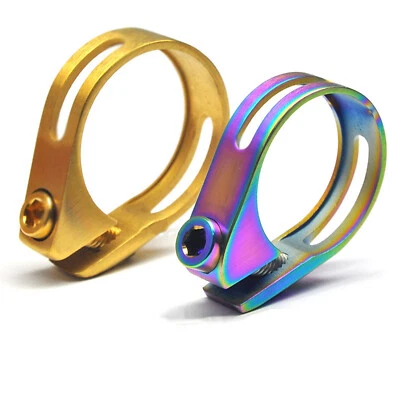 钛合金自行车座杆夹自行车座椅管项圈夹 31.8/34.9 — 第 1/4 张图片