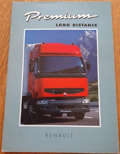 RENAULT PREMIUM LONG DISTANCE TRUCKS sales brochure. Car brochure from UK lorry - Picture 1 of 13