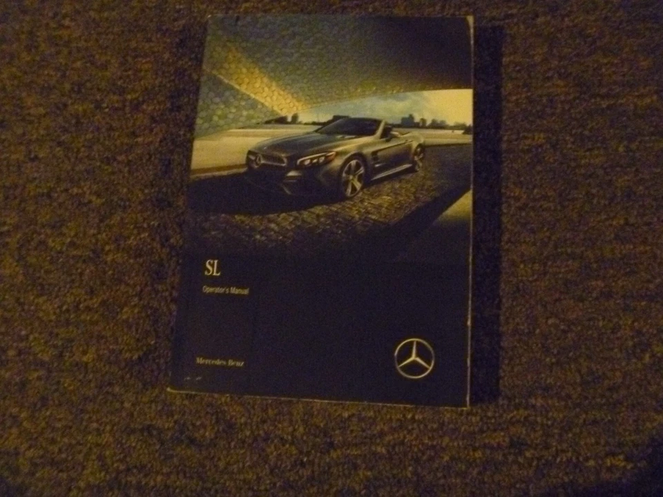 Mercedes Benz SL450 SL550 2020 convertible manual del operador del propietario guía del usuario Foto 1 de 1