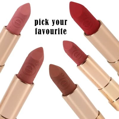 ESSENCE COLLAGEN LIPSTICK Assorted Shades Vegan Formula Glossy Finish Make-Up UK - Image 1 of 4