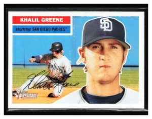 2005 Topps Heritage #145 Khalil Greene - Picture 1 of 2