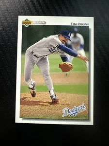 1992 Upper Deck - Tim Crews #687 - Bild 1 von 2
