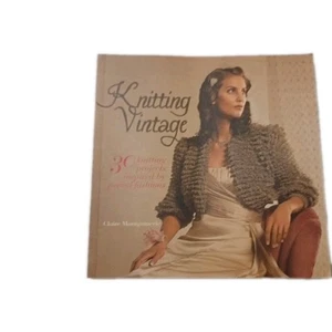 KNITTING VINTAGE (30 KNITTING PROJECTS) BY CLAIRE MONTGOMERIE (PAPERBACK) - Bild 1 von 1