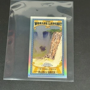 2021 Topps Allen & Ginter Chrome World's Largest Victoria Falls MWL-13 Free Ship - Picture 1 of 2
