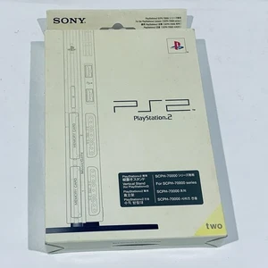 NEW ~ Sony PlayStation 2 PS2 Slim Official OEM Black Vertical Stand SCPH-70110 - Picture 1 of 5