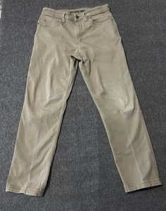 Duluth Trading Co Mens 30x30 Flex Fire Hose Tan Straight Fit Workwear Jeans - Picture 1 of 11