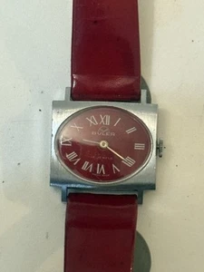 Orologio vintage, Buler, svizzero, orologio da donna, orologio da polso donna, meccanico, funziona - Foto 1 di 13