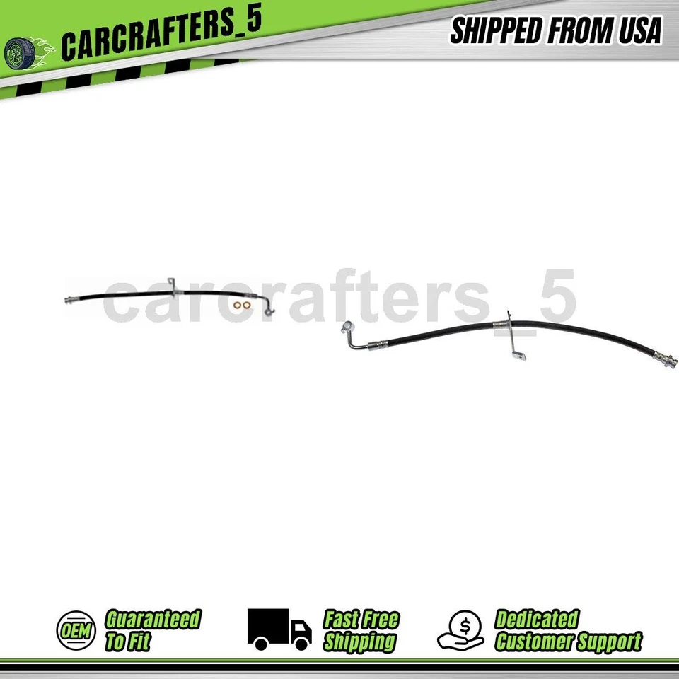 2 mangueras hidráulicas de freno delantero para Kia Optima 2011-2016 2,0 L Foto 1 de 4