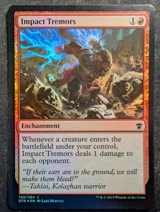 Impact Tremors - Foil - Dragons of Tarkir (MTG) - Bild 1 von 2